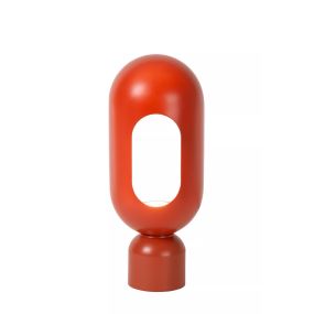Lucide Barris - Tischleuchte - 12 x 9,8 x 30 cm - terracotta