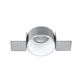 Nova Luce Brad - rahmenloser Einbaustrahler - Ø 65 mm, Ø 72 mm Einbaugröße - weiß