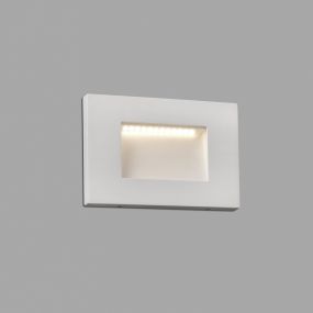 Faro Spark II - Wandeinbauleuchte - 10,5 x 7,5 cm - 5W LED inkl. - IP65 - mattweiß