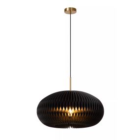 Lucide Armoni - Hängeleuchte - Ø 52 x 180 cm - schwarz