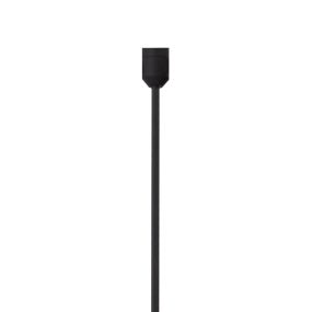 Nova Luce Zed - Rohr-Magnetschienen-System - Ø 2 x 35 cm - Sand schwarz
