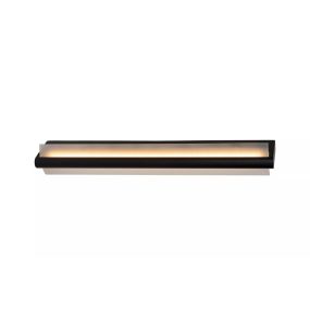 Lucide Wanda - Wandleuchte - 60 x 10,2 x 8,9 cm - 19W LED inkl. - IP44 - schwarz