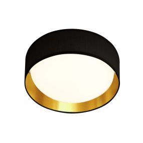 Searchlight Gianna - Deckenleuchte - Ø 50 x 12,5 cm - 25W LED inkl. - schwarz