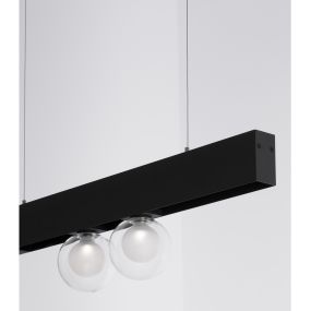 Nova Luce Karma - Leuchte für Magnetprofilsystem - Ø 10 x 15 cm - 5W LED inkl. - schwarz