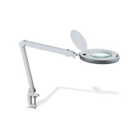 ONE Light Magnifying Lens LED Lamp - Schreibtischlampe - 80 x 41 cm - 8W LED inkl. - weiß