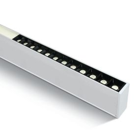 ONE Light LED Linear Profiles - Decken-/Hängelampe - 120 x 7 x 3,5 cm - 40W LED inkl. - weiß - warmweiße Lichtfarbe