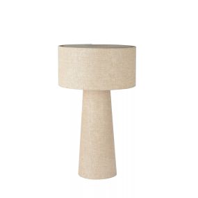 Lucide Leeroy - Tischleuchte - Ø 30 x 50 cm - taupe
