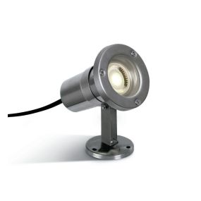 ONE Light Garden Spots - Bodenspot auf Erdspieß - 8,2 x 13 cm - IP65 - Edelstahl