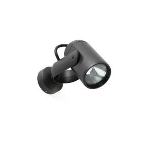 Faro Slot - Außenwandleuchte - 20 x 7,7 x 7,7 cm - 13W LED inkl. - IP65 - mattschwarz