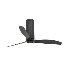 Faro Tube - Deckenventilator mit Licht und Fernbedienung - Ø 128 cm - 17W LED inkl. - -.