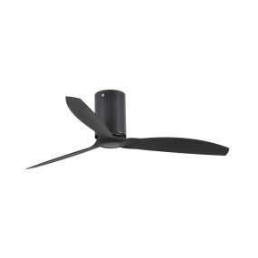 Faro Mini Tube - Deckenventilator mit Fernbedienung - Ø 128 cm - mattschwarz