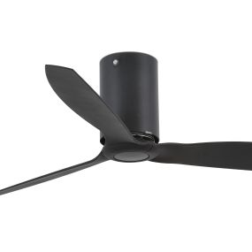 Faro Mini Tube - Deckenventilator mit Fernbedienung - Ø 128 cm - mattschwarz