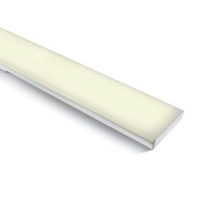 ONE Light LED Linear Floating Light - Deckenleuchte - 120 x 12 x 2 cm - 48W LED inkl. - weiß - warmweiße Lichtfarbe