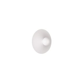Nova Luce Edem - wandleuchte - Ø 25 x 11 cm - 9W LED inkl. - Sand Weiß