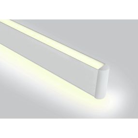 ONE Light Up & Down LED Linear Profiles - Hängeleuchte - 117,5 x 2,2 x 8,5 cm - 40W LED inkl - weiß - weiße Lichtfarbe