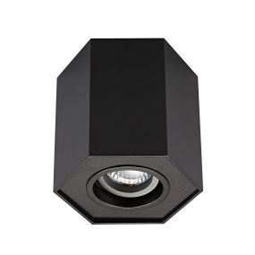 Zuma Line Polygon CL R - Aufbaustrahler 1L - 12 x 12 cm - schwarz