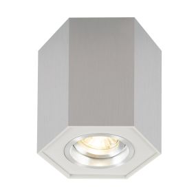 Zuma Line Polygon CL R- Aufbaustrahler 1L - 12 cm - silber