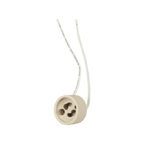 Elmark GU10 Fitting - GU10 Lampenfassung - 2,7 x 1,6 cm - Keramik