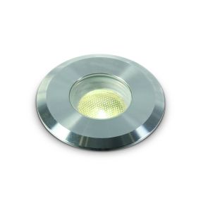 ONE Light LED Underwater Range - Unterwasser-LED-Strahler - Ø 52 mm, Ø 46 mm Einbaugröße - 1W dimmbare LED inkl. - IP68 - Edelstahl - Lichtfarbe weiß