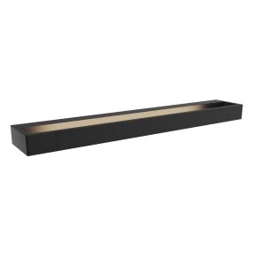 Maxlight Flink - Wandleuchte - 60 x 10 x 4 cm - 18W LED inkl - IP44 - schwarz