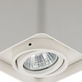 Zuma Line Quadry SL 1 - Aufbaustrahler 1L - 10 cm - weiß