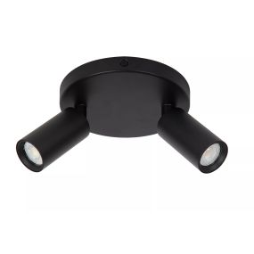 Lucide Ritmo - Aufbaustrahler 2L - Ø 15 x 11,1 cm - schwarz