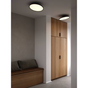 Design for the People Kaito Pro 40 - Deckenleuchte - Ø 40 x 11,7 cm - 24W dimmbare LED inkl. - schwarz
