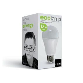 ONE Light Classic LED-Lampe - Ø 6 x 12 cm - E27 - 12W - 3 Stufen dimmbar - 2700K