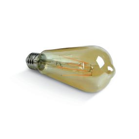 ONE Light Retro LED-Lampe - Ø 6,4 x 14,5 cm - E27 - 7W dimmbar - 2200K - amber