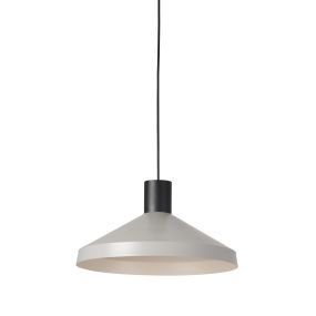 Faro Kombo - Hängeleuchte - Ø 40 x 20,5 cm - grau und schwarz
