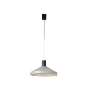 Faro Kombo - Hängeleuchte - Ø 40 x 20,5 cm - grau und schwarz