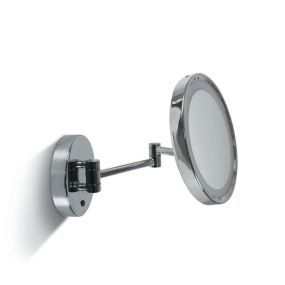 ONE Light Mirror G9 Dekorative Kugeln - Spiegel mit Beleuchtung - Ø 23 x 37,5 cm - 7W LED inkl. - IP44 - Chrom