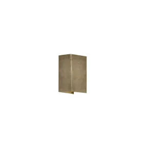 Konstsmide Cremona – außenwandleuchte mit 2 einstellbaren lichtkegeln – 8 x 11 x 17 cm – 6W LED inklusive – IP54 – messing
