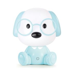 Zuma Line Animals dog - Tischlampe - 18 x 20 cm - 3W dimmbar led inkl - blau