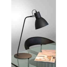 Lucide Shadi - Schreibtischlampe - 20 x 40 x 50 cm - schwarz