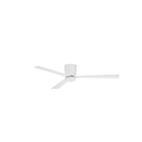 Nova Luce Dell - Deckenventilator mit Fernbedienung und Lichtoption - Ø 121,9 x 18,2 cm - weiß