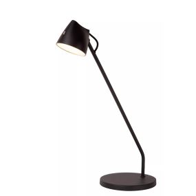 Lucide Milne - Tischleuchte - 16 x 31,7 x 42 cm - 8W dimmbare LED inkl - schwarz