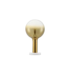 Nova Luce Nostos - Tischleuchte - Ø 20 x 35 cm - 3W dimmbar LED inkl. - gold