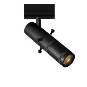 VK Lighting Kona - magnetisches Schienensystem - Schienenstrahler mit Zoom, 15°-21° - 13,9 x 6,5 x 30,4 cm - 25W LED inkl. - 1-10V dimmbar - schwarz
