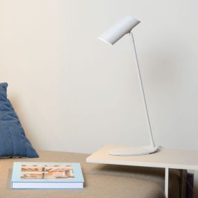 Lucide Hester - Schreibtischlampe - 12 x 28,5 x 54,5 cm - weiß