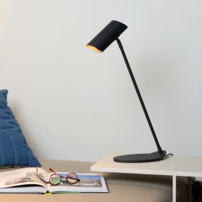 Lucide Hester - Schreibtischlampe - 12 x 28,5 x 54,5 cm - anthrazit