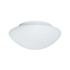 Searchlight Bathroom Flush - Deckenleuchte - Ø 23 x 10 cm - IP44 - weiß