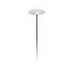 Faro - Einbaurosette - Ø 100 mm, Ø 90 mm Einbaugröße - mattweiß