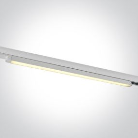 ONE Light LED Linear Track Light - 3-Phasen-Schienensystem - 121 x 3 x 3 cm - 25W LED inkl. - weiß - einstellbare Lichtfarbe