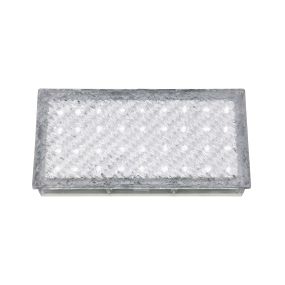 Searchlight LED Outdoor - Outdoor Bodenstrahler - 20 x 10 x 7,4 cm - 2,2W LED inkl - IP68 - transparent