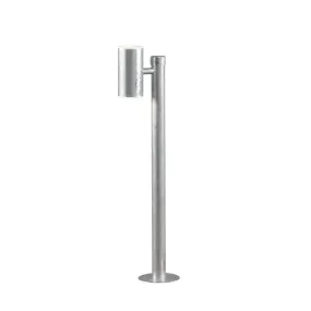 Konstsmide Ull - Gartenpfahl - 29 x 10 x 90,5 cm - 2x 8W dimmbare LED inkl. - IP54 - Silber