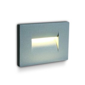 ONE Light Outdoor Dark Light - Außenwandleuchte - 10,7 x 6,5 x 7,5 cm - 3,6W LED inkl - IP65 - grau