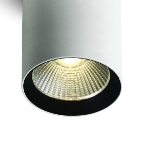ONE Light COB Outdoor Ceiling - Aufbaustrahler - Ø 8,3 x 12,7 cm - 15W LED inkl. - IP65 - weiß