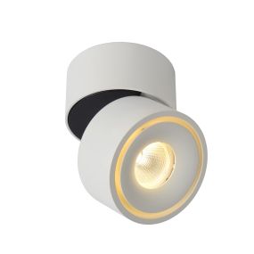 Lucide Yumiko - Aufbaustrahler 1L - Ø 7,8 x 8,2 cm - 8W dimmbare LED inkl. - weiß