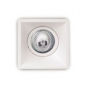 Maxlight Technics - Einbaustrahler 1L - 82 x 82 mm, Ø 78 mm Einbaumaß - weiß